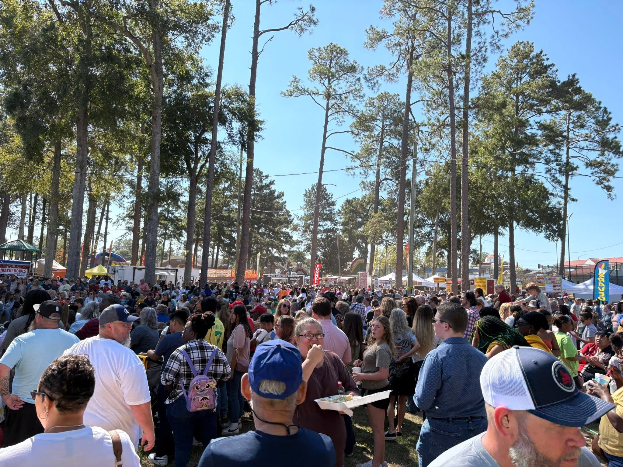 Peanut Festival Crowd